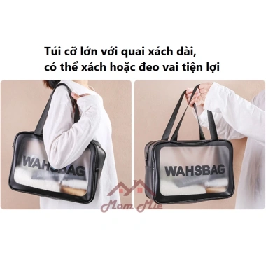 Túi đựng mỹ phẩm du lịch đa năng, chống thấm, nhiều kích cỡ - Giá chỉ 26.000đ 8 Túi đựng mỹ phẩm du lịch đa năng, chống thấm, nhiều kích cỡ - Giá chỉ 26.000đ 8