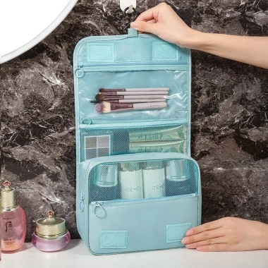 Túi đựng mỹ phẩm du lịch đa năng size to, có móc treo tiện lợi, giá chỉ 48.999₫ 10