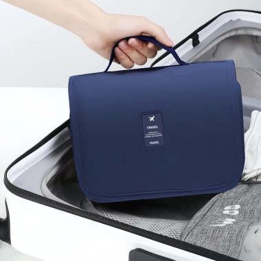 Túi Đựng Mỹ Phẩm Du Lịch Gấp Gọn, Nhiều Ngăn, Móc Treo - Giá 72.000 VNĐ 4 Túi Đựng Mỹ Phẩm Du Lịch Gấp Gọn, Nhiều Ngăn, Móc Treo - Giá 72.000 VNĐ 4