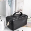 Túi đựng mỹ phẩm du lịch LASSY 3 ngăn cao cấp da PU khóa chéo chống thấm nước 55k 2