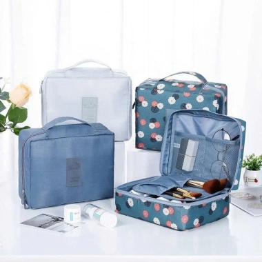 Túi Đựng Mỹ Phẩm Du Lịch Nhiều Ngăn Chống Thấm Nước - Tiện Dụng Trang Điểm