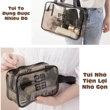 Túi Đựng Mỹ Phẩm Du Lịch Quai Cầm Tiện Lợi, Nhỏ Gọn và Chống Thấm Nước Giá 24.500 VND