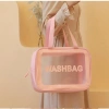 Túi đựng mỹ phẩm du lịch trong suốt chống nước, Washbag đa năng giá 33.000₫ 2