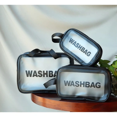 Túi đựng mỹ phẩm du lịch trong suốt chống nước, Washbag đa năng giá 33.000₫ 5