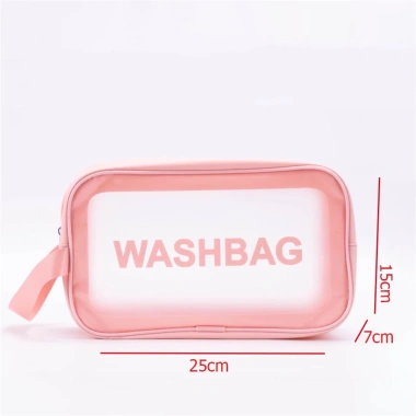 Túi đựng mỹ phẩm du lịch trong suốt chống nước, Washbag đa năng giá 33.000₫ 7