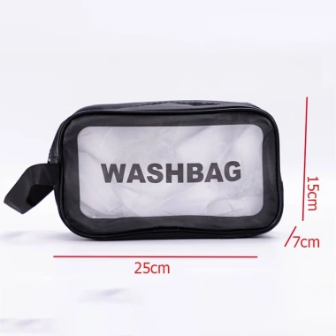 Túi đựng mỹ phẩm du lịch trong suốt chống nước, Washbag đa năng giá 33.000₫ 8