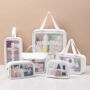Túi Đựng Mỹ Phẩm Du Lịch Washbag Trong Suốt Chống Thấm Nước SHUSHU COSMETICS Giá ưu đãi 29.000 4 Túi Đựng Mỹ Phẩm Du Lịch Washbag Trong Suốt Chống Thấm Nước SHUSHU COSMETICS Giá ưu đãi 29.000 4