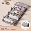 Túi Đựng Mỹ Phẩm Gấp Gọn Da Cao Cấp 5 Ngăn - Chống Thấm, Quai Xách, Dễ Mang - Giá Ưu Đãi 88k 4