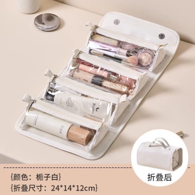 Túi đựng mỹ phẩm gập tháo rời dung lượng lớn, di động cho nữ du lịch 210.506 VND 3