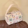 Túi Đựng Mỹ Phẩm Hello Kitty Nữ Chân Bông Nơ Dung Lớn, Dễ Thương Ngọt Ngào 3
