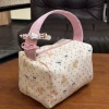 Túi Đựng Mỹ Phẩm Hello Kitty Nữ Chân Bông Nơ Dung Lớn, Dễ Thương Ngọt Ngào 7