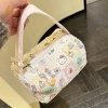 Túi Đựng Mỹ Phẩm Hello Kitty Nữ Chân Bông Nơ Dung Lớn, Dễ Thương Ngọt Ngào 9