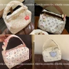 Túi Đựng Mỹ Phẩm Hello Kitty Nữ Pouch Nơ Bông Dung Lớn, Dễ Thương 35.5k
