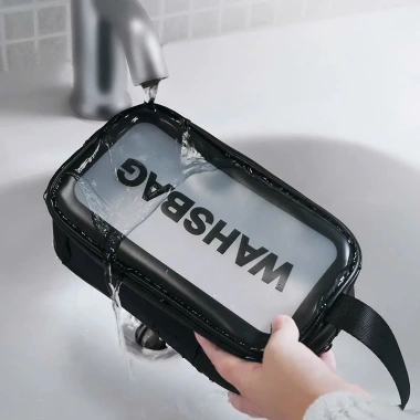 Túi đựng mỹ phẩm iLita Washbag trong suốt chống thấm nước, đa size AAA - Giá chỉ 50.000 VND