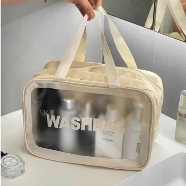 Túi đựng mỹ phẩm iLita Washbag trong suốt chống thấm nước, đa size AAA - Giá chỉ 50.000 VND 9 Túi đựng mỹ phẩm iLita Washbag trong suốt chống thấm nước, đa size AAA - Giá chỉ 50.000 VND 9
