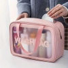 Túi đựng mỹ phẩm KAYFIA trong suốt có tay cầm, khóa, wash bag - Giá chỉ 22.000 VND 3