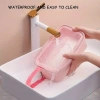 Túi đựng mỹ phẩm KAYFIA trong suốt có tay cầm, khóa, wash bag - Giá chỉ 22.000 VND 4