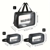 Túi đựng mỹ phẩm KAYFIA trong suốt có tay cầm, khóa, wash bag - Giá chỉ 22.000 VND 10