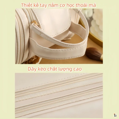 Túi đựng mỹ phẩm lớn, chống thấm nước, túi du lịch mẫu mới, dễ mang 156.000 VND 9