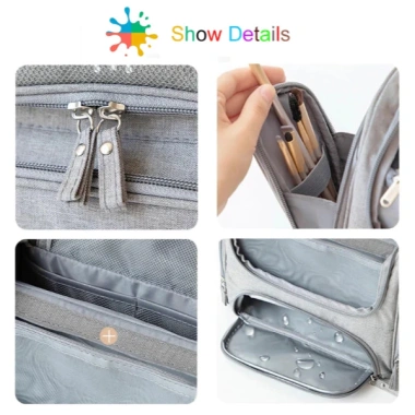 Túi Đựng Mỹ Phẩm Ngăn Chống Thấm Nước Vải Dày Đồ Vệ Sinh Du Lịch 158.000 VND