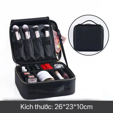 Túi Đựng Mỹ Phẩm Siêu Phẩm Di Động Chống Nước Bụi, Sức Chứa Lớn, Đồ Đầy Đủ Không Rơi, Giá 145k 3