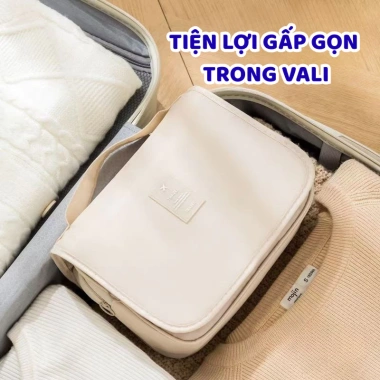 Túi Đựng Mỹ Phẩm TORO Chống Nước Treo Nhà Tắm, Gấp Gọn Nhiều Ngăn - Giá 66.000 6