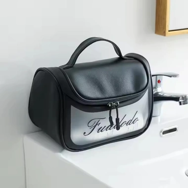 Túi Đựng Mỹ Phẩm Trang Điểm Trong Suốt Có Tay Cầm - JULEP BEAUTY Ưu Đãi 75.000₫
