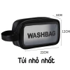 Túi đựng mỹ phẩm trong suốt chống thấm nước Washbag du lịch, giá 19.000₫ 5