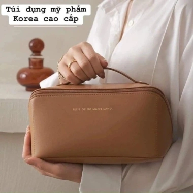 Túi Đựng Mỹ Phẩm và Đồ Vệ Sinh Cá Nhân Du Lịch Sức Chứa Lớn Tiện Dụng Nữ Da HACHIKI Giá Ưu Đãi 53.550