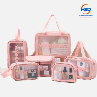 Túi Đựng Mỹ Phẩm Washbag Chống Thấm Nước, Đồ Trang Điểm Du Lịch - 19.500₫ 2