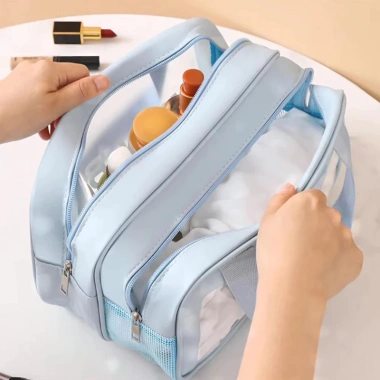 Túi Đựng Mỹ Phẩm Washbag Có Nắp - Đựng Trang Điểm Tiện Lợi, Giá 39.000 VND
