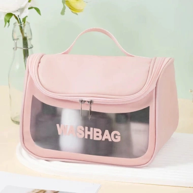 Túi Đựng Mỹ Phẩm Washbag Có Nắp - Đựng Trang Điểm Tiện Lợi, Giá 39.000 VND
