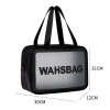 Tụi đựng mỹ phẩm WASHBAG PVC trong suốt 3 size, chống thấm nước, phong cách Hàn Quốc tiện lịch du lịch - 34.200₫ 6