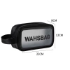 Tụi đựng mỹ phẩm WASHBAG PVC trong suốt 3 size, chống thấm nước, phong cách Hàn Quốc tiện lịch du lịch - 34.200₫ 8