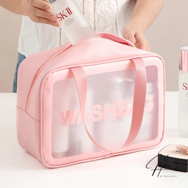 Túi đựng mỹ phẩm WASHBAG vải oxford chống nước đa màu đa kích thước, có quai xách - 29.000₫ 5