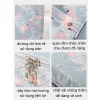 Túi đựng mỹ phẩm xách tay chống thấm nước, sức chứa lớn, họa tiết dễ thương - 55.000₫ 5