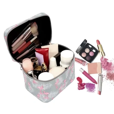 Túi đựng mỹ phẩm xách tay chống thấm nước, sức chứa lớn, họa tiết dễ thương - 55.000₫ 8