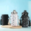 Túi Đựng Nước Neoprene Đa Năng 1.300/1.700ml Có Dây Đeo Cách Nhiệt Du Lịch Biển