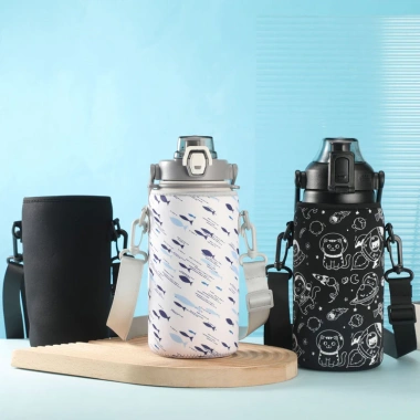 Túi Đựng Nước Neoprene Đa Năng 1.300/1.700ml Có Dây Đeo Cách Nhiệt Du Lịch Biển