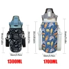 Túi Đựng Nước Neoprene Đa Năng 1.300/1.700ml Có Dây Đeo Cách Nhiệt Du Lịch Biển 2