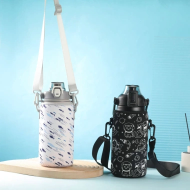 Túi Đựng Nước Neoprene Đa Năng 1.300/1.700ml Có Dây Đeo Cách Nhiệt Du Lịch Biển