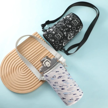 Túi Đựng Nước Neoprene Đa Năng 1.300/1.700ml Có Dây Đeo Cách Nhiệt Du Lịch Biển