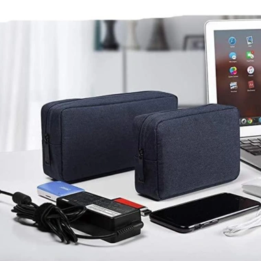Túi đựng phụ kiện chống sốc, ngăn – Hộp sạc dự phòng, tai nghe, chỉ 49.000₫ 9