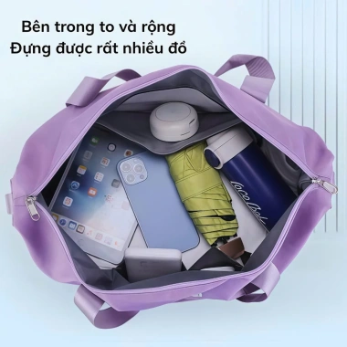 Túi đựng quần áo 3 tầng gấp gọn, bánh xe kéo, vali siêu nhẹ chống thấm nước 175.000₫ 4