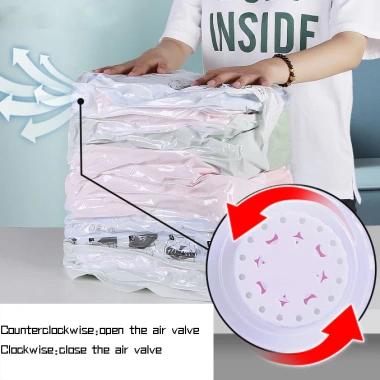 Túi đựng quần áo chăn bông hút chân không đóng kín, sức chứa lớn, giá 63.936 VND - Tiết kiệm không gian
