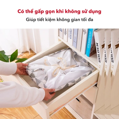 Túi đựng quần áo chăn màn cỡ lớn JYoohome – Vải chống thấm nước, giá 38.000đ