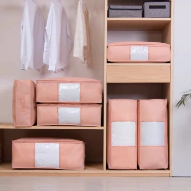 Túi Đựng Quần Áo Cỡ Lớn 88.400 Có Khóa Kéo - Bảo Quản Chăn Ga, Thú Bông, Giá 39.499₫