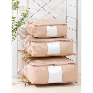 Túi Đựng Quần Áo Cỡ Lớn 88.400 Có Khóa Kéo - Bảo Quản Chăn Ga, Thú Bông, Giá 39.499₫