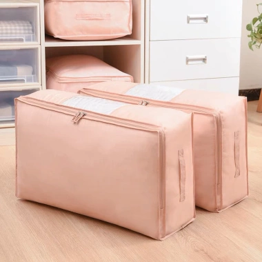 Túi Đựng Quần Áo Cỡ Lớn 88.400 Có Khóa Kéo - Bảo Quản Chăn Ga, Thú Bông, Giá 39.499₫