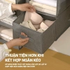 Túi đựng quần áo gấp gọn treo tường, tối ưu không gian phòng, chỉ 45.000 VND 6
